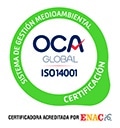 Empresa certificada en ISO 14001